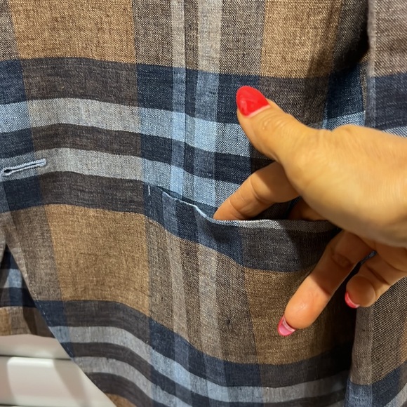 JKT NEW York mens jacket linen absolutely stunning size 42 regular new - Picture 6 of 14